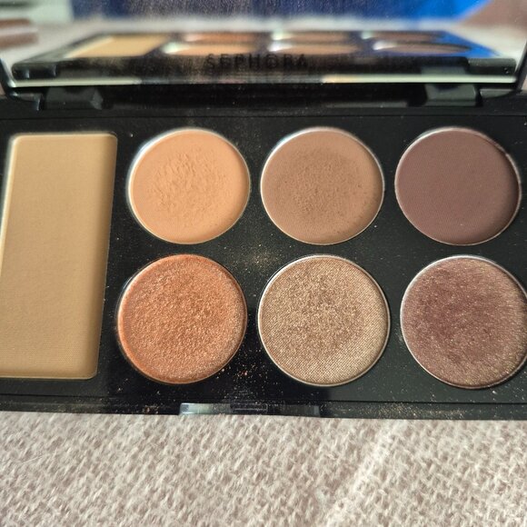 Sephora bundle - face palette, eyeshadows, lip - Picture 4 of 7